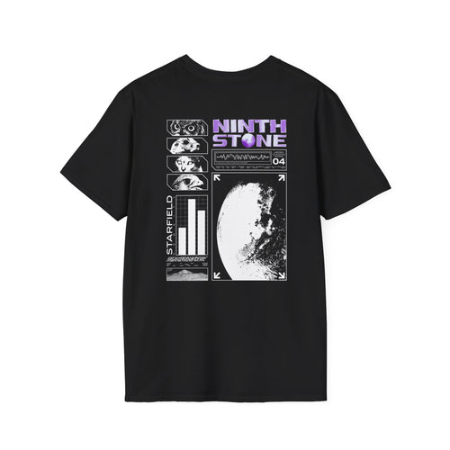 Ninth Stone Graphic T-Shirt - Light Purple Logo